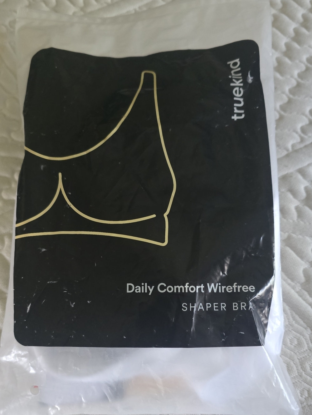 Truekind Daily Comfort Wirefree Shaper Bra - White